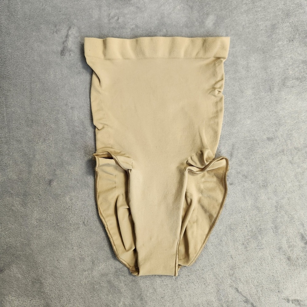 New SKIMS Sculpting Thong High Waist Mid Thigh Sand XS Panty NWOT Shapewear
